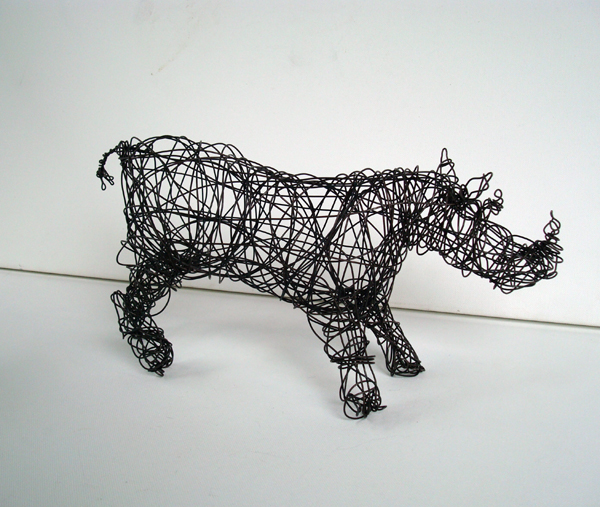 Rhino Sculpture