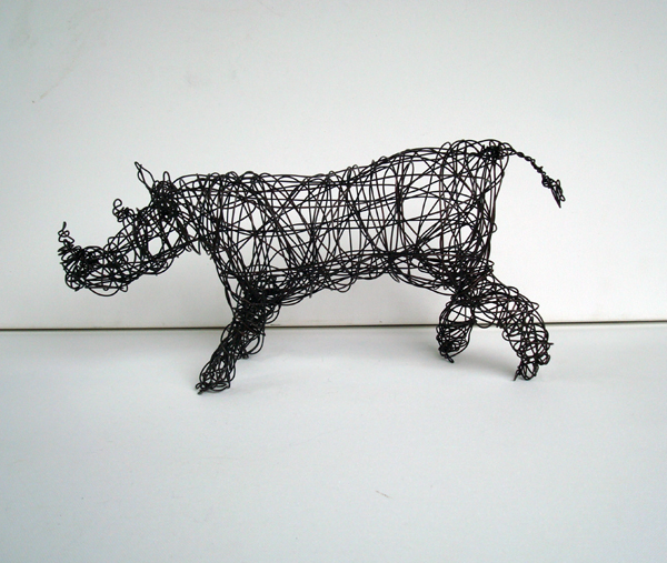 Rhino Sculpture