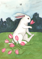 the Rabbit Tarot by Nakisha