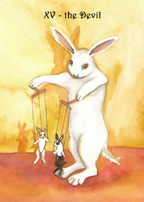 the Rabbit Tarot by Nakisha