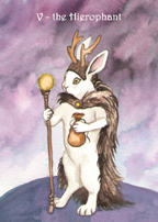 the Rabbit Tarot by Nakisha