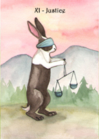 the Rabbit Tarot by Nakisha