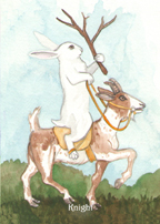 the Rabbit Tarot by Nakisha