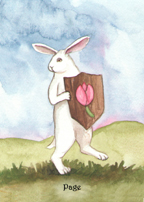 the Rabbit Tarot by Nakisha