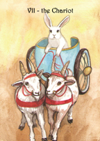 the Rabbit Tarot by Nakisha